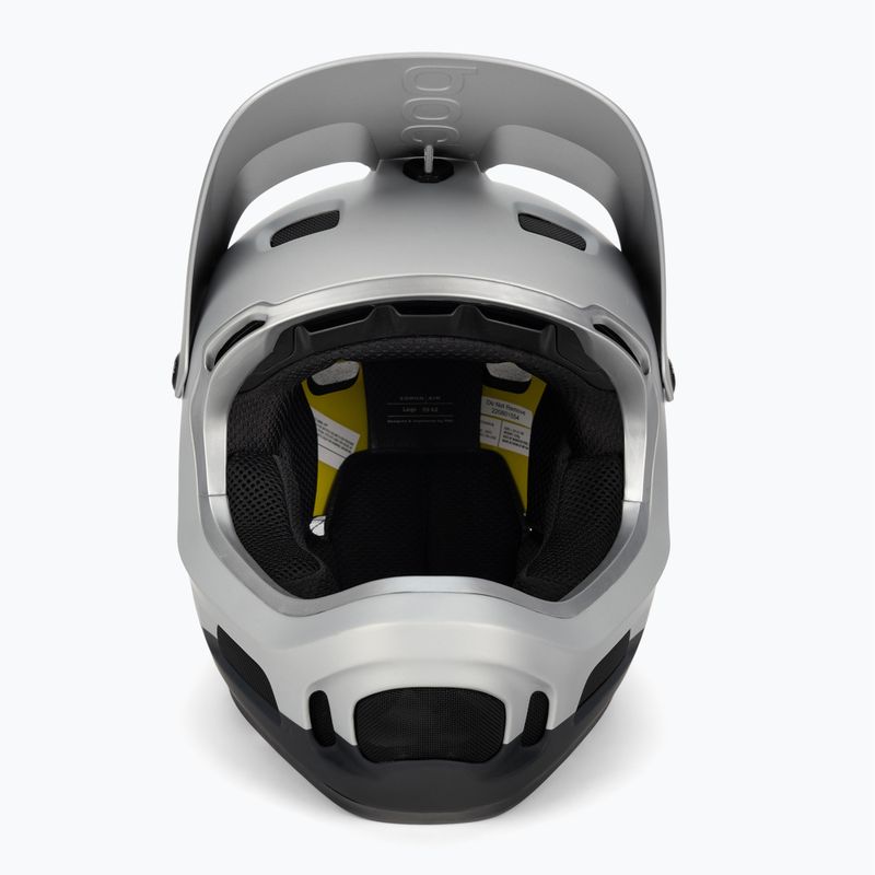 Cască de bicicletă POC Coron Air MIPS argentite silver/uranium black matt 2