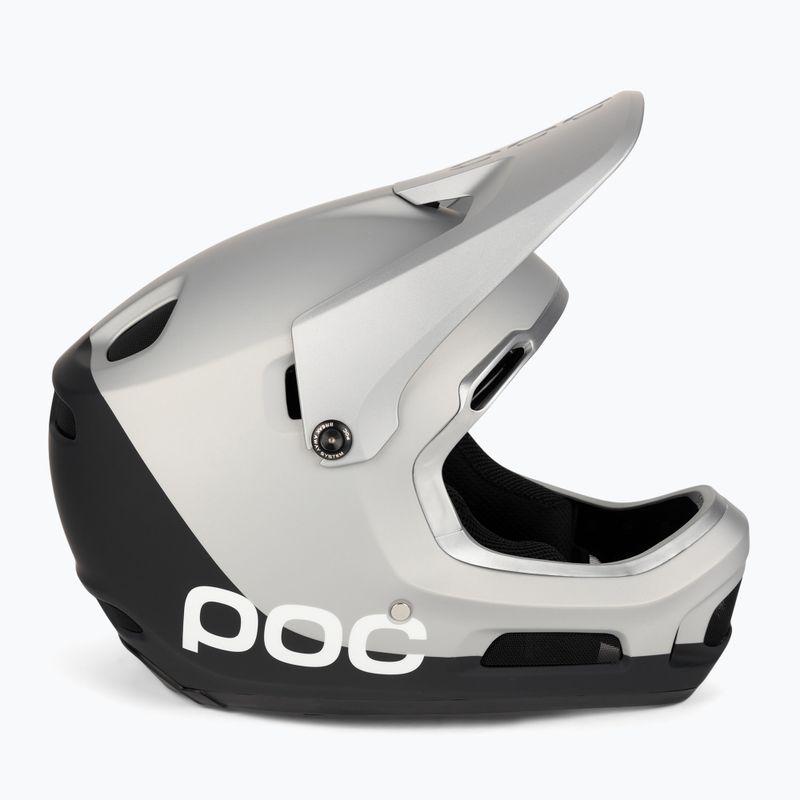 Cască de bicicletă POC Coron Air MIPS argentite silver/uranium black matt 3