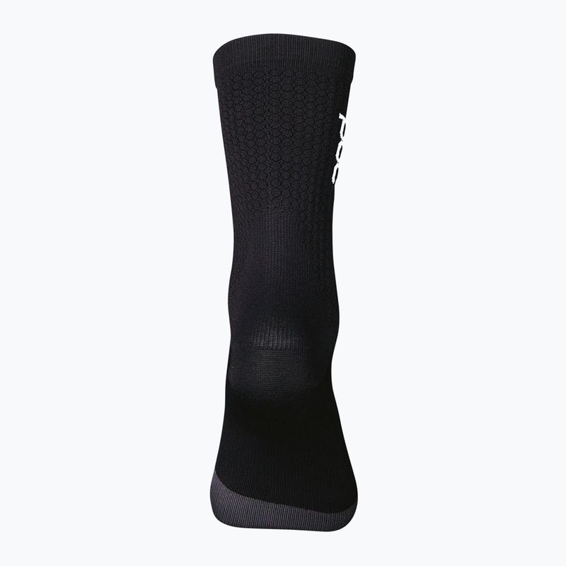 Șosete de ciclism POC Flair Mid uranium black/sylvanite grey 2
