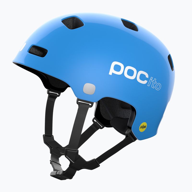 Cască de bicicletă pentru copii POC POCito Crane MIPS fluorescent blue 6