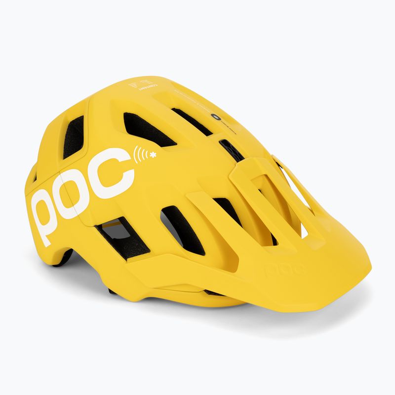 Cască de bicicletă POC Kortal Race MIPS aventurine yellow matt