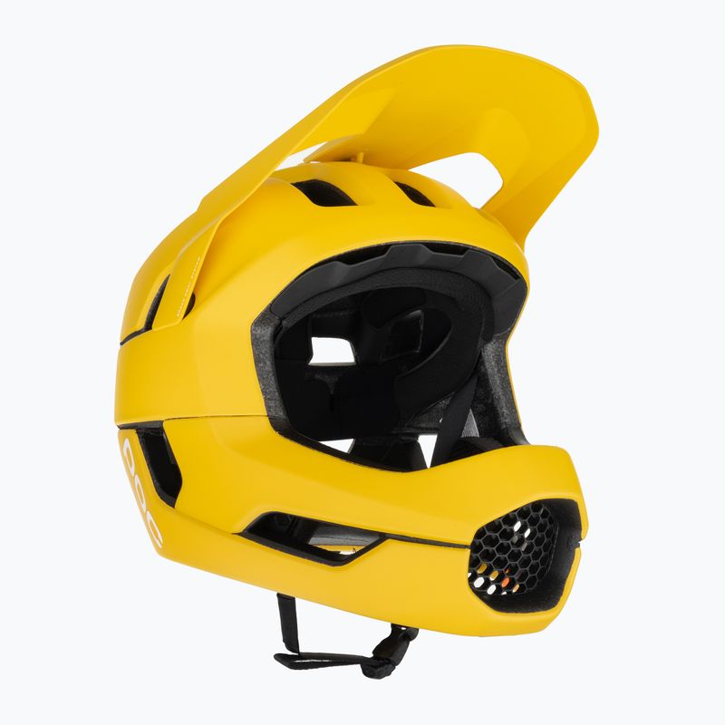 Cască de bicicletă POC Otocon Race MIPS aventurine yellow matt