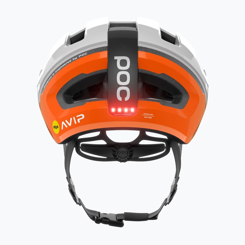 POC Omne Beacon MIPS cască de bicicletă POC Omne Beacon MIPS portocalie fluorescentă avip/hidrogen alb 7