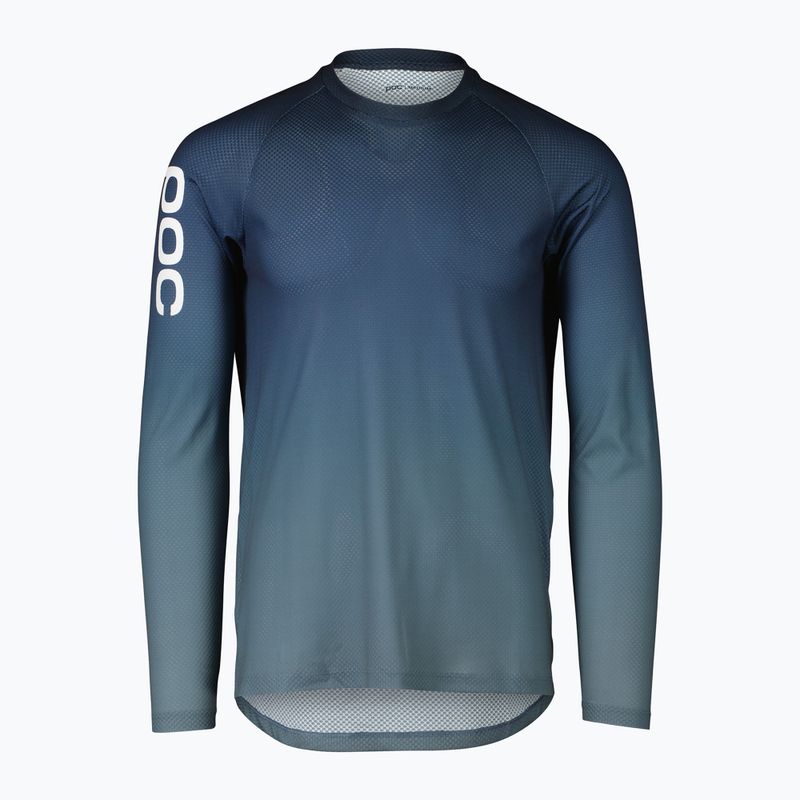 Bărbați de ciclism cu mânecă lungă POC Essential MTB Lite gradient turmaline navy 4