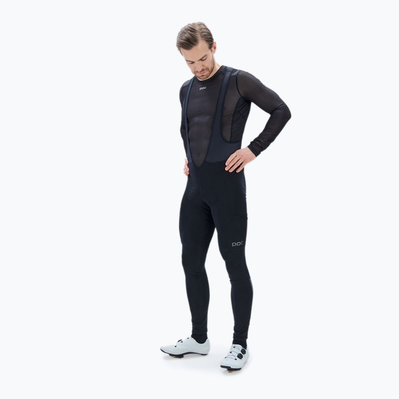 Pantaloni de ciclism pentru bărbați POC Thermal Cargo Tights uranium black