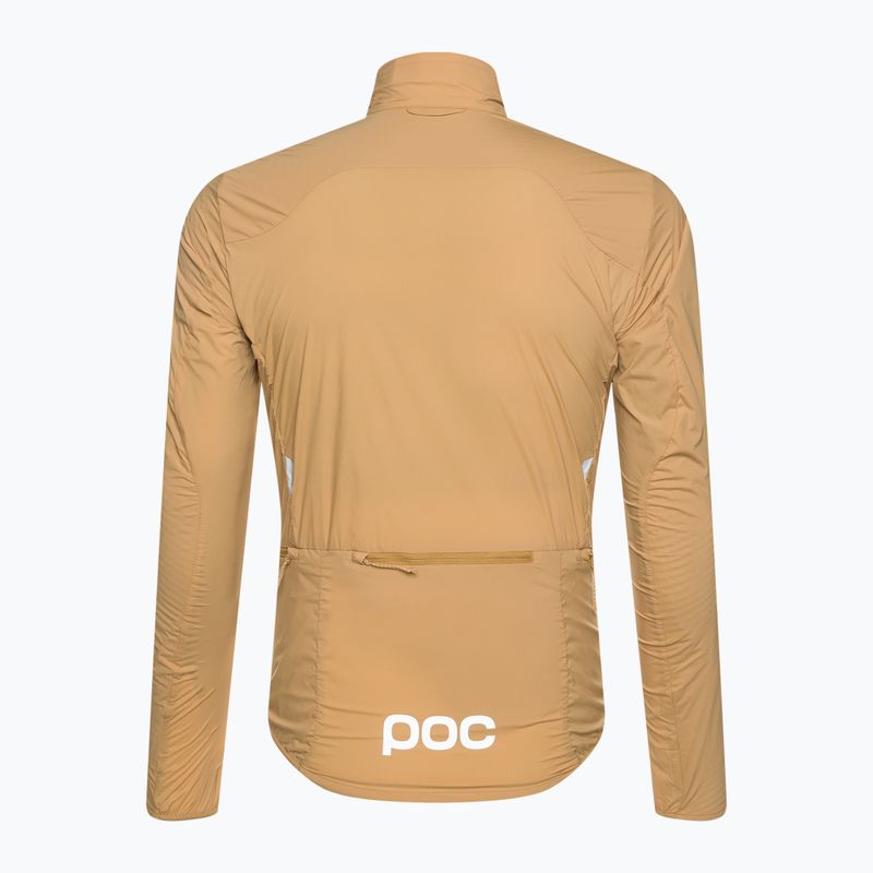 Jachetă de ciclism pentru bărbați POC Pro Thermal aragonite brown 2