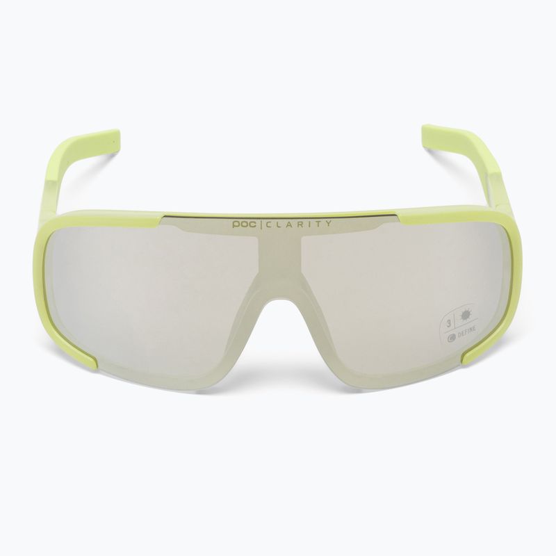 Ochelari de protecție pentru bicicletă POC Aspire lemon calcite translucent/clarity define silver 3
