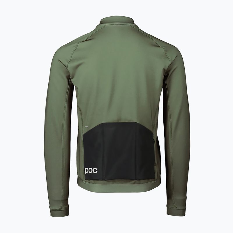 Jachetă de ciclism pentru bărbați POC Thermal epidote green 10