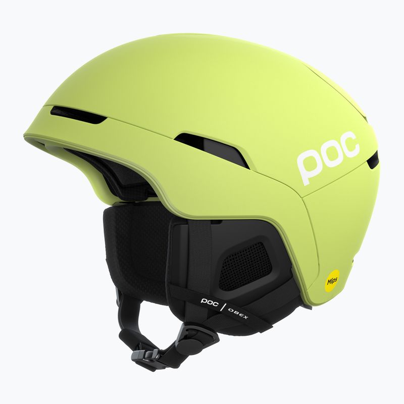 Cască de schi POC Obex MIPS lemon calcite matt 8
