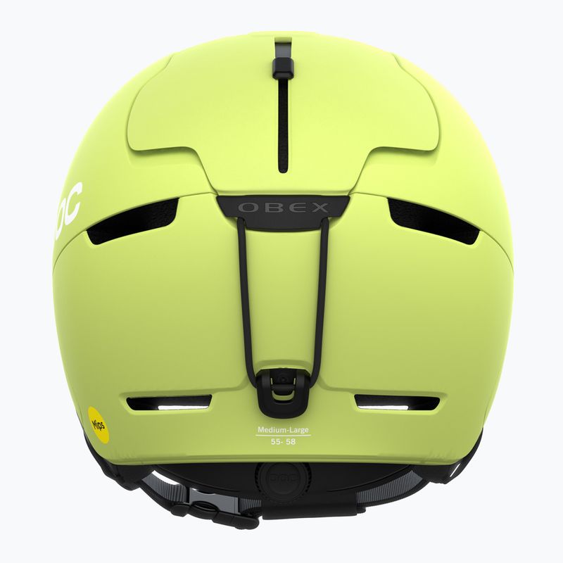 Cască de schi POC Obex MIPS lemon calcite matt 11