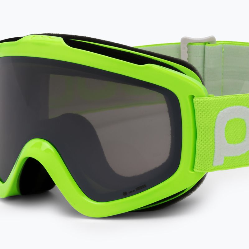 Ochelari de schi pentru copii POC POCito Iris fluorescent yellow/green/clarity pocito 5