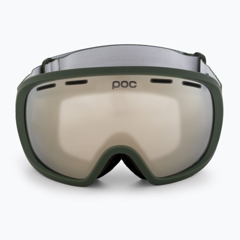 Ochelari de schi POC Fovea Clarity epidote green/clarity define/spektris ivory 2
