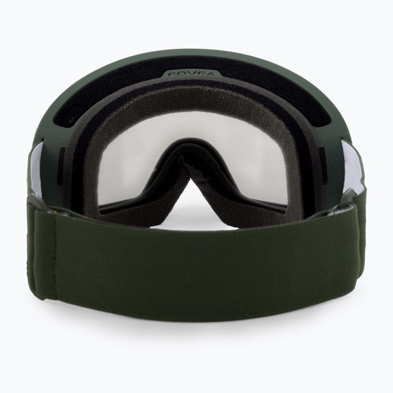 Ochelari de schi POC Fovea Clarity epidote green/clarity define/spektris ivory 3