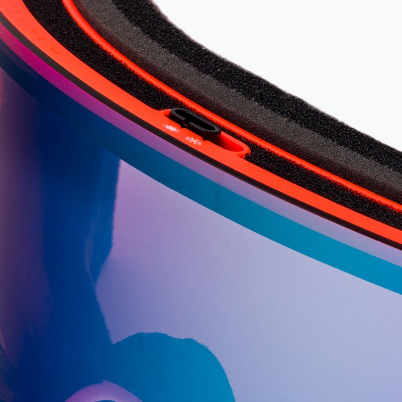 Ochelari de schi POC Nexal Clarity Comp fluorescent orange/hydrogen white/spektris blue 7