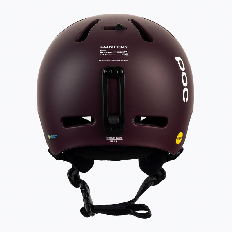 Cască de schi POC Fornix MIPS garnet red matt 3