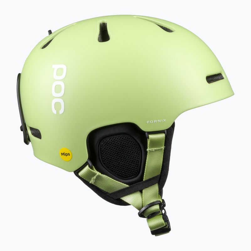 Cască de schi POC Fornix MIPS lemon calcite matt 4