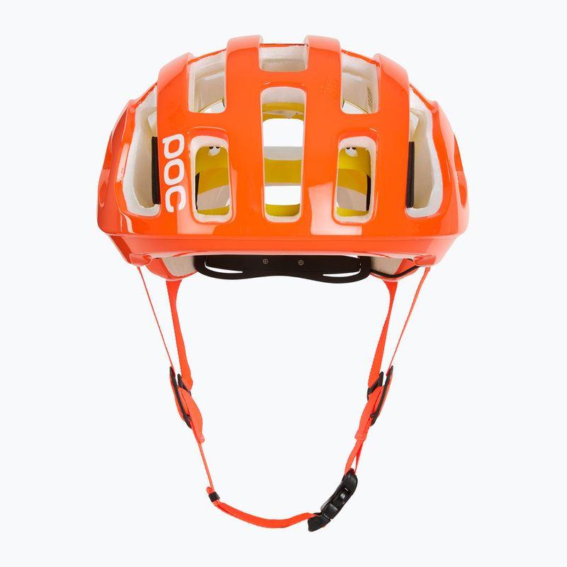 Cască de bicicletă POC Octal MIPS fluorescent orange avip 2
