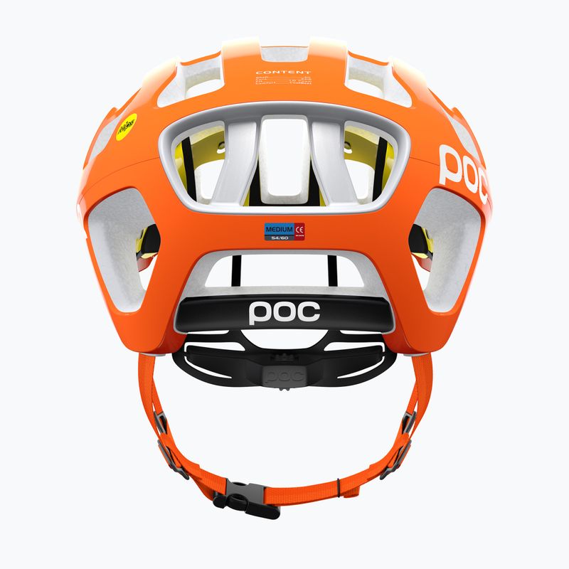 Cască de bicicletă POC Octal MIPS fluorescent orange avip 4