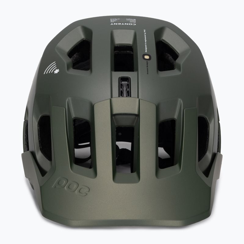 Cască de bicicletă POC Kortal Race MIPS epidote green/uranium black metallic/matt 2