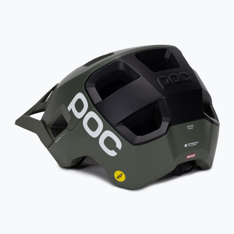 Cască de bicicletă POC Kortal Race MIPS epidote green/uranium black metallic/matt 4