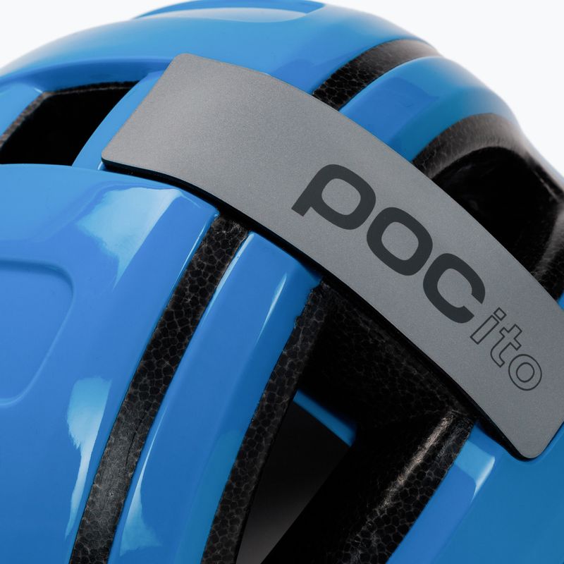 Cască de bicicletă pentru copii POC POCito Omne MIPS fluorescent blue 7