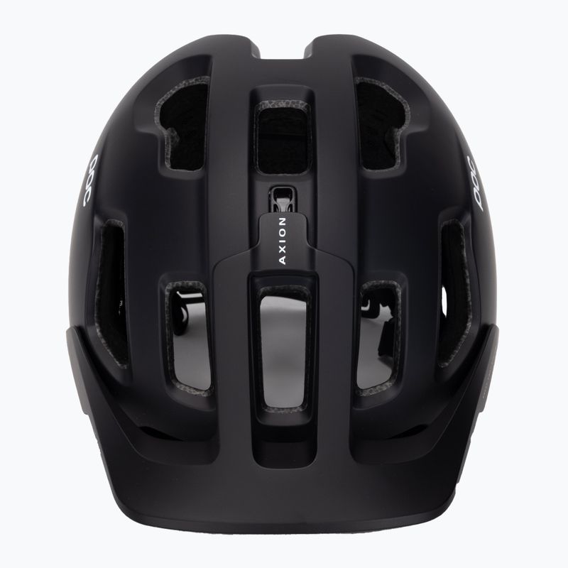 Cască de bicicletă POC Axion Race MIPS uranium black matt/hydrogen white 2