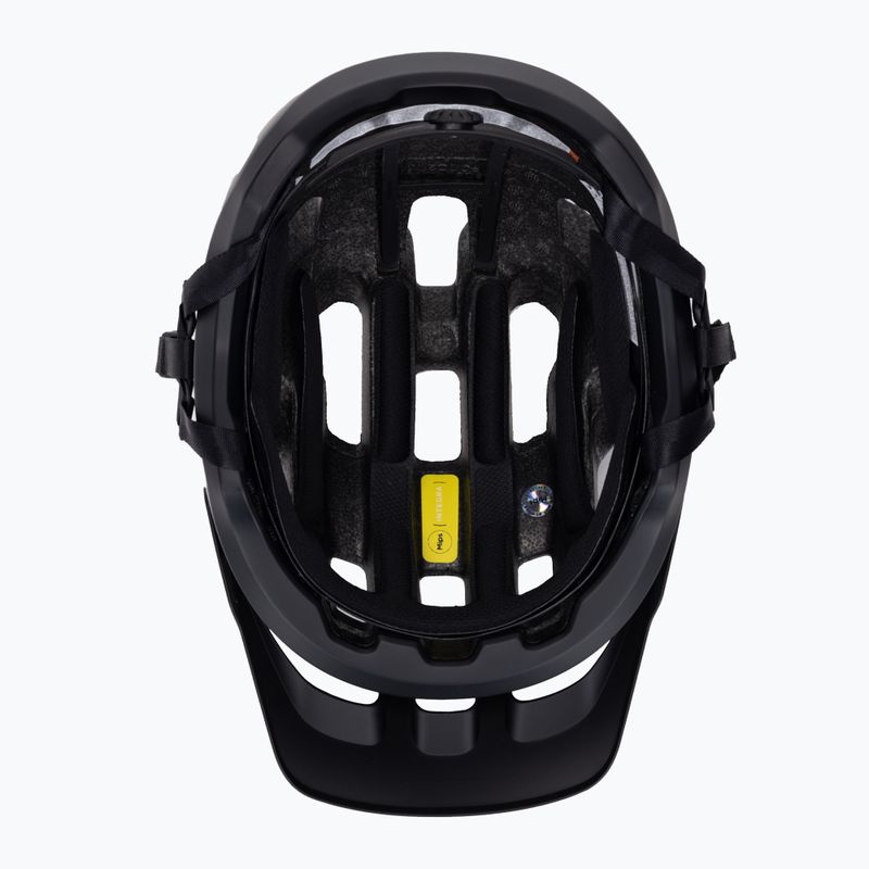 Cască de bicicletă POC Axion Race MIPS uranium black matt/hydrogen white 5
