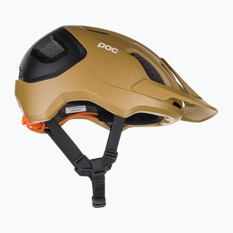 Cască de bicicletă POC Axion Race MIPS cerussite kashima/uranium black metallic/matt 4