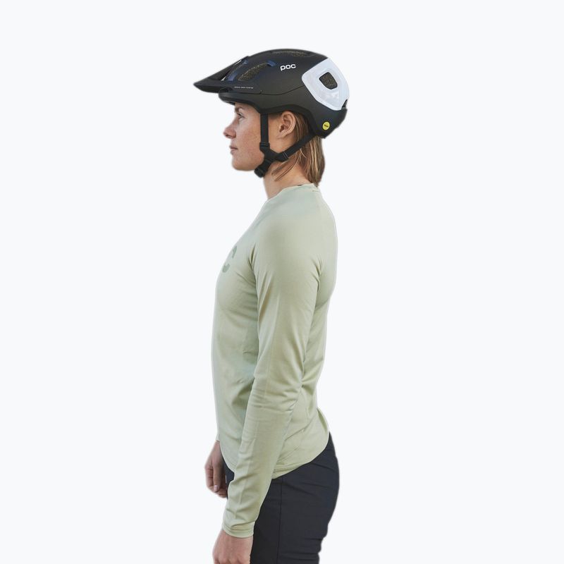 Mâneci lungi de ciclism pentru femei POC Reform Enduro Jersey prehnite green 4