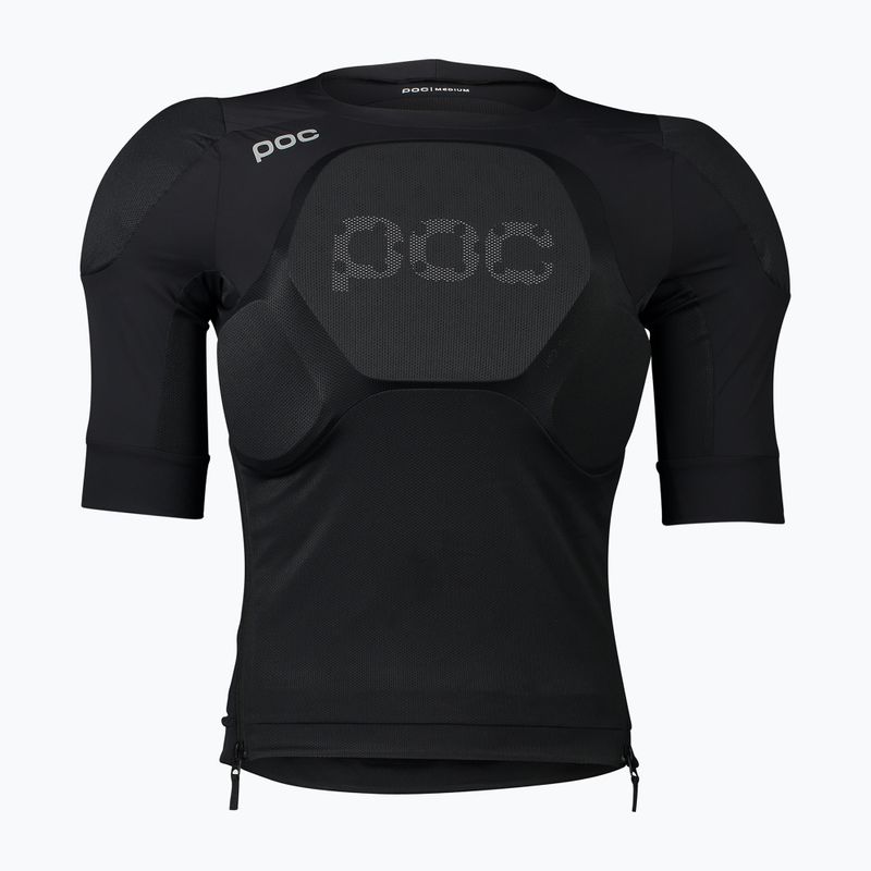 Tricou de ciclism cu protecții POC Oseus VPD uranium black