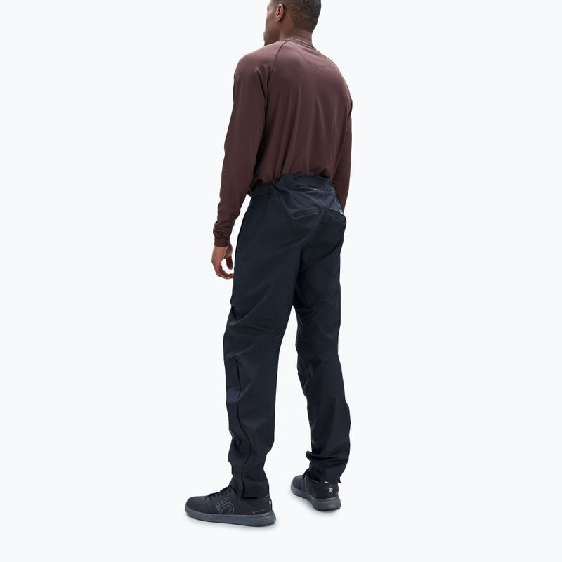 Pantaloni de ciclism pentru bărbați POC Motion Rain uranium black 2