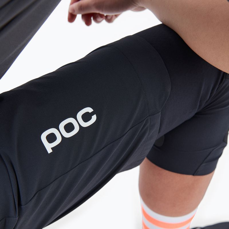 Pantaloni scurți de ciclism pentru femei POC Essential Enduro uranium black 3