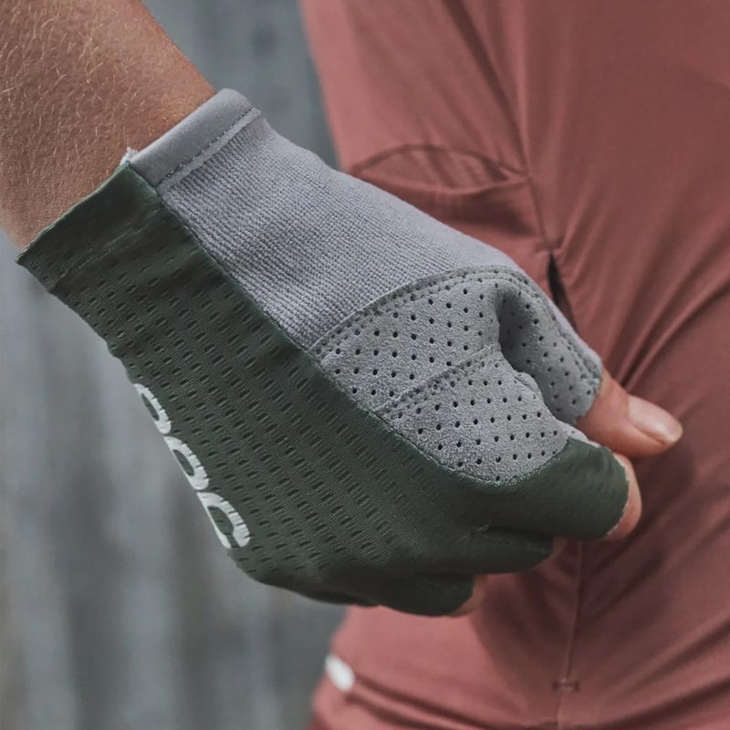 Mănuși de ciclism POC Agile Short epidote green