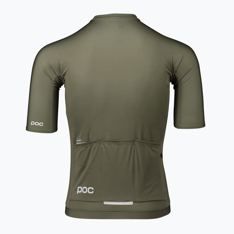 Tricou de ciclism pentru bărbați POC Pristine epidote green 2
