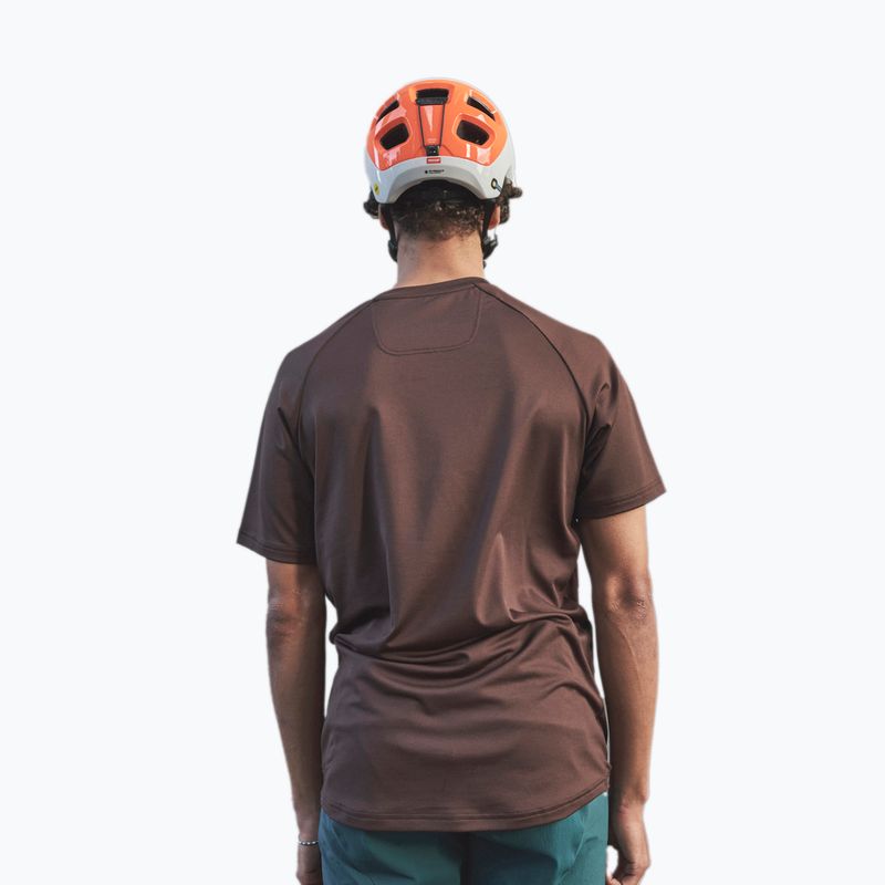 Tricoul de ciclism pentru bărbați POC Reform Enduro Tee axinite brown 3