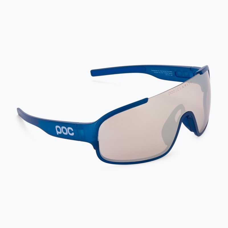 Ochelari de protecție pentru bicicletă POC Crave opal blue translucent/clarity trail silver