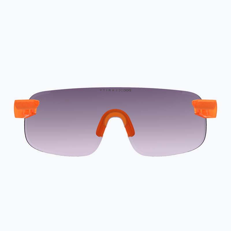 Ochelari de protecție pentru bicicletă POC Elicit fluorescent orange translucent/clarity road gold 3