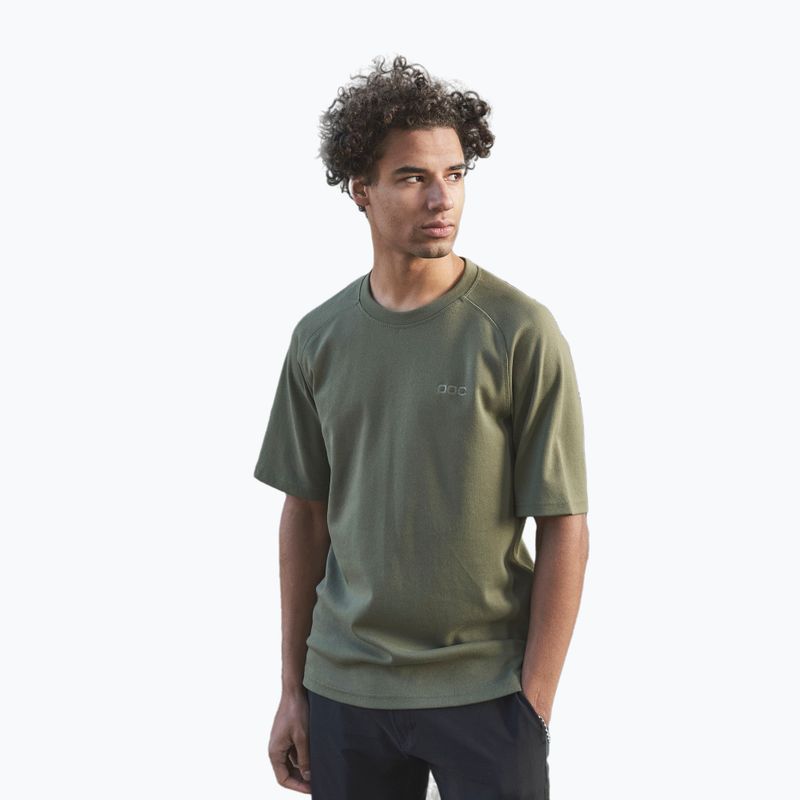Bărbați trekking T-shirt POC Poise epidote green