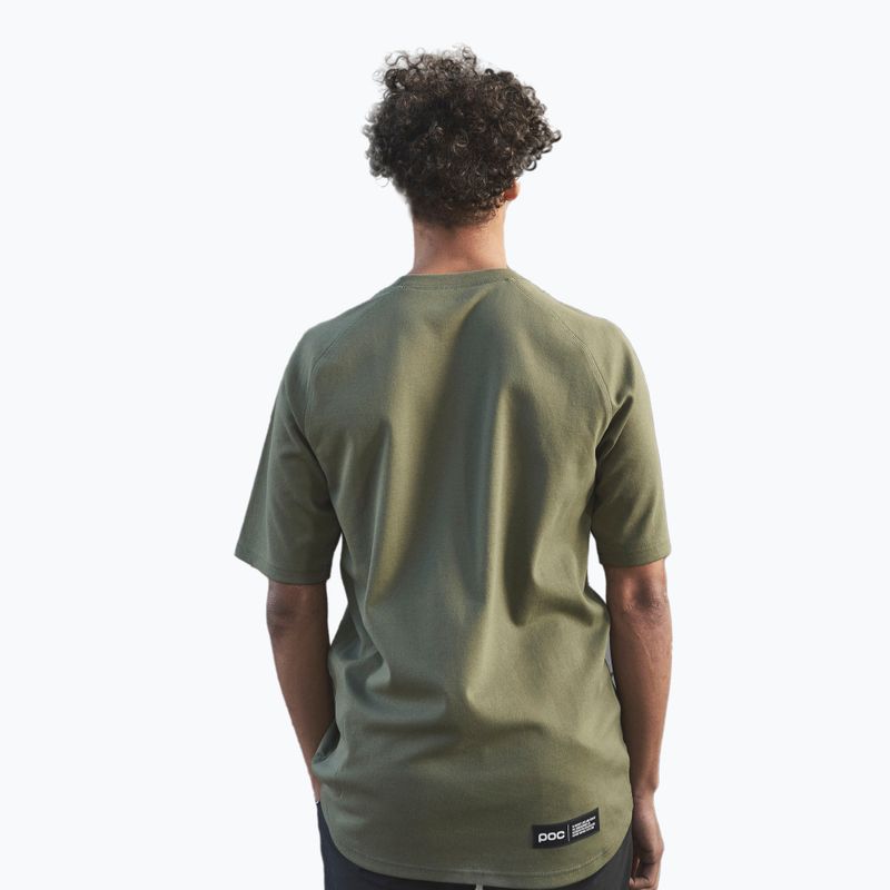 Bărbați trekking T-shirt POC Poise epidote green 2
