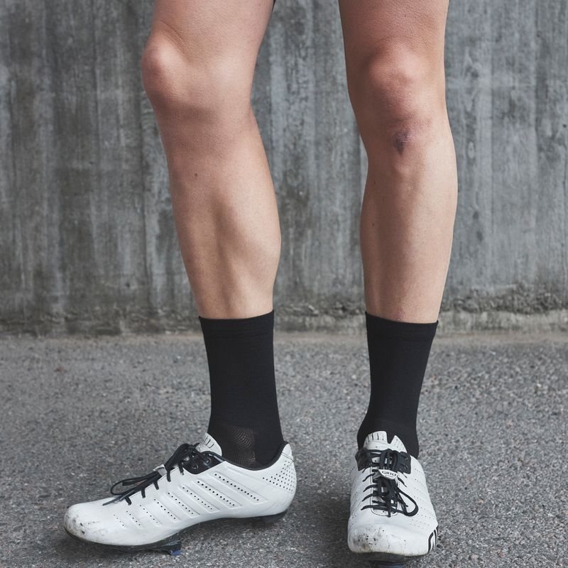 Șosete de ciclism POC Zephyr Merino Mid uranium black 2