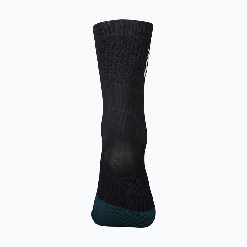 Șosete de ciclism POC Flair Mid uranium black/dioptase blue 5