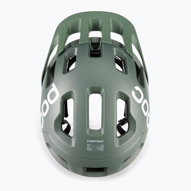 Cască de bicicletă POC Tectal epidote green metallic/matt 5