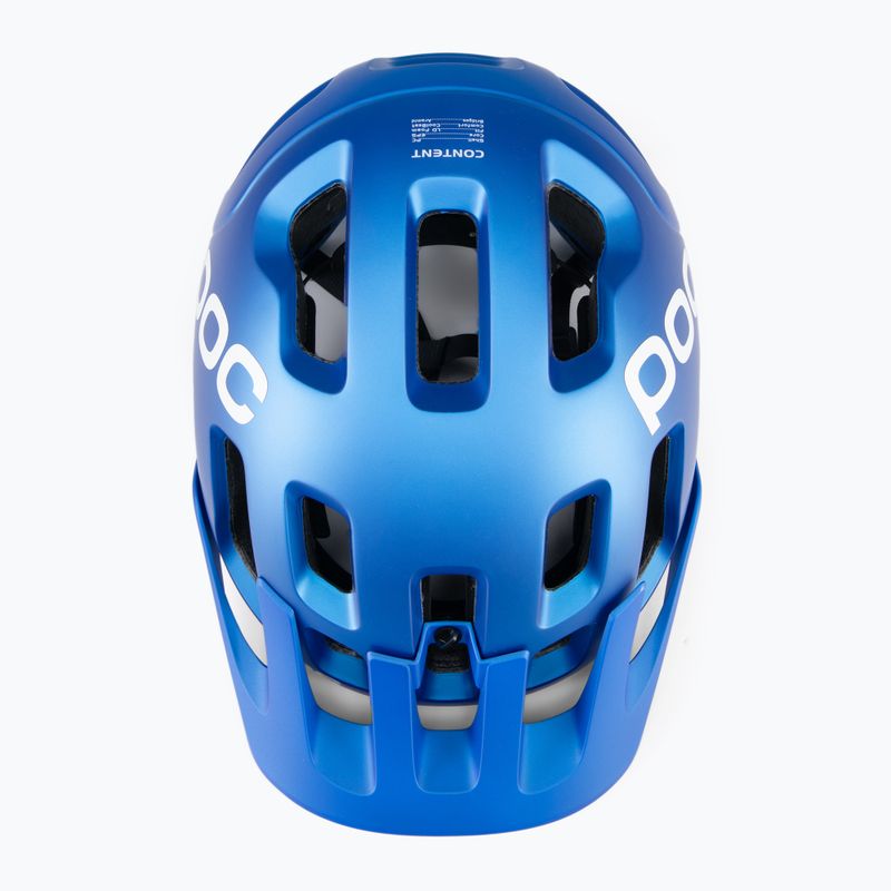 Cască de bicicletă POC Tectal opal blue metallic/matt 4