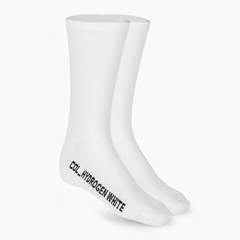 Șosete de ciclism POC Vivify Long hydrogen white