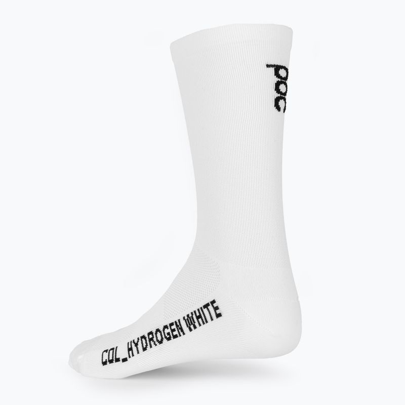 Șosete de ciclism POC Vivify Long hydrogen white 3