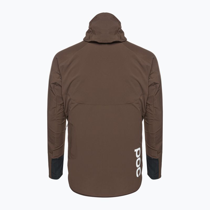 Jachetă de ciclism POC Guardian Air axinite brown 2