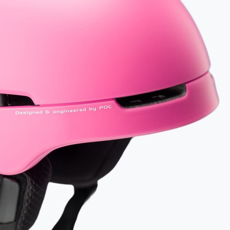 Cască de schi pentru femei POC Obex MIPS actinium pink matt 6