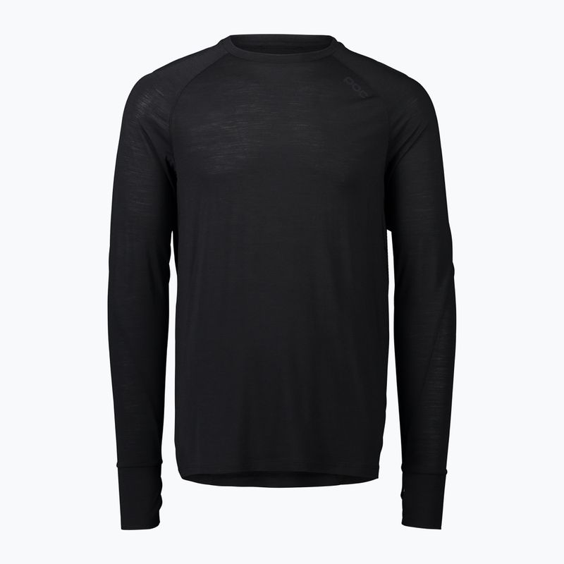 Mâneci lungi de trekking POC Light Merino uranium black