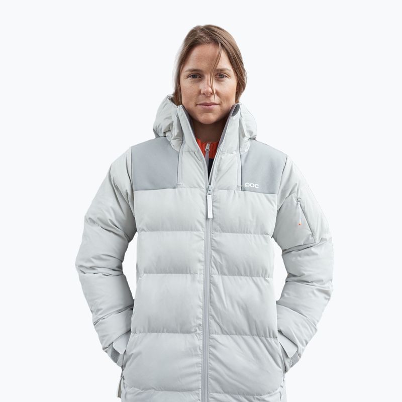 Jachetă pentru femei în jos POC Loft Parka granite grey 4