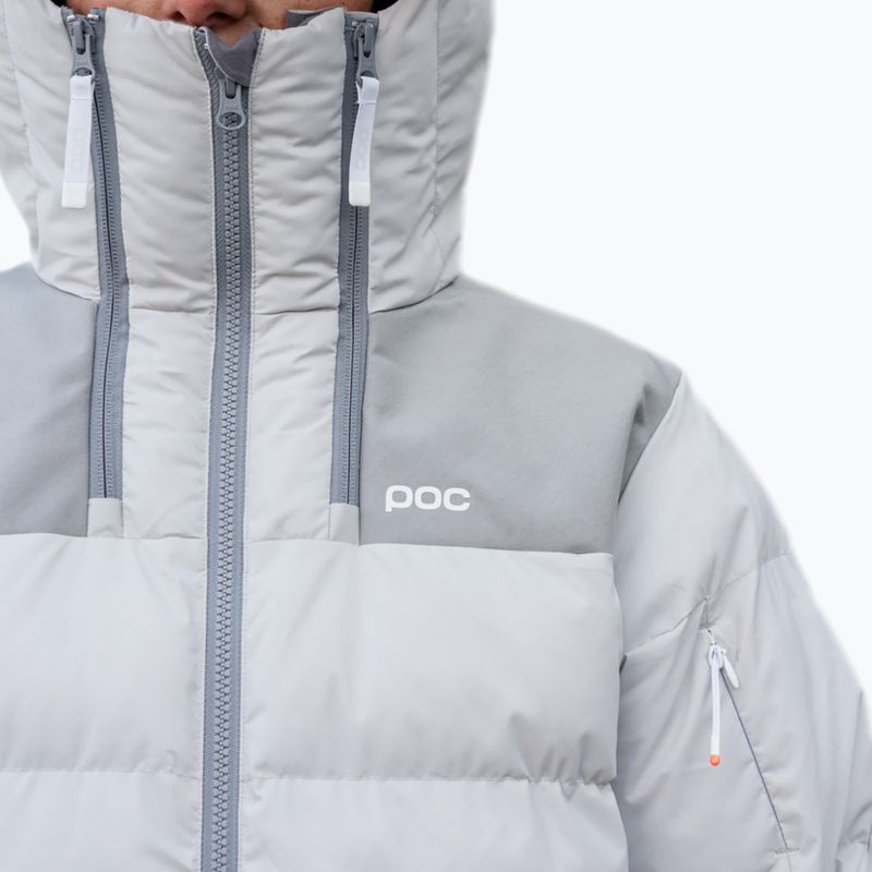 Jachetă pentru femei în jos POC Loft Parka granite grey 7